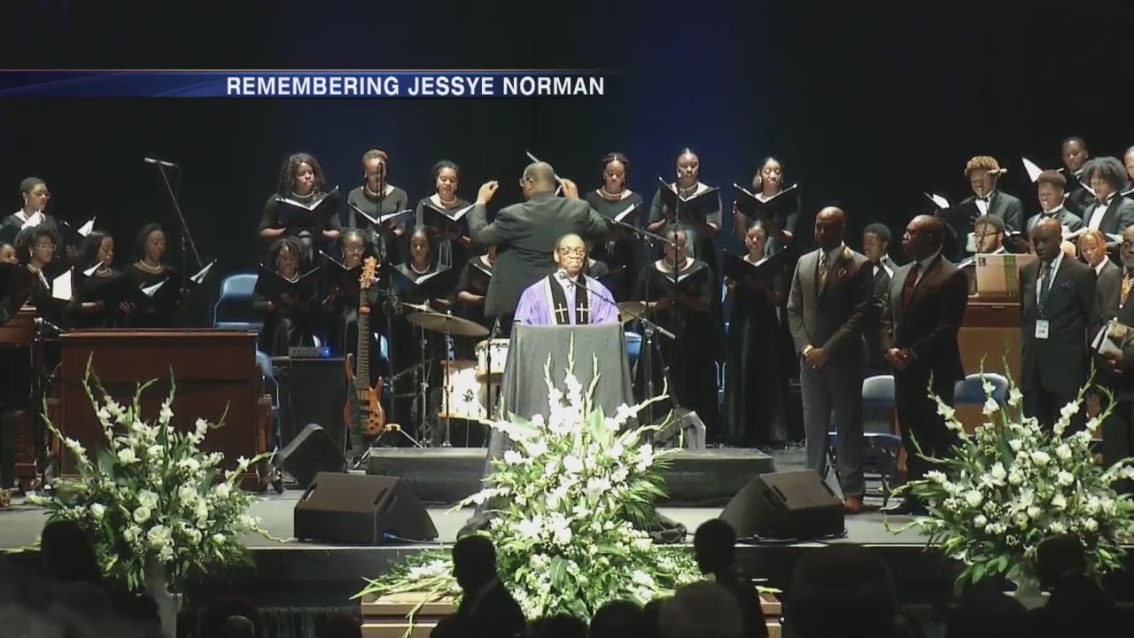 Jessye Norman Funeral Service Part 1