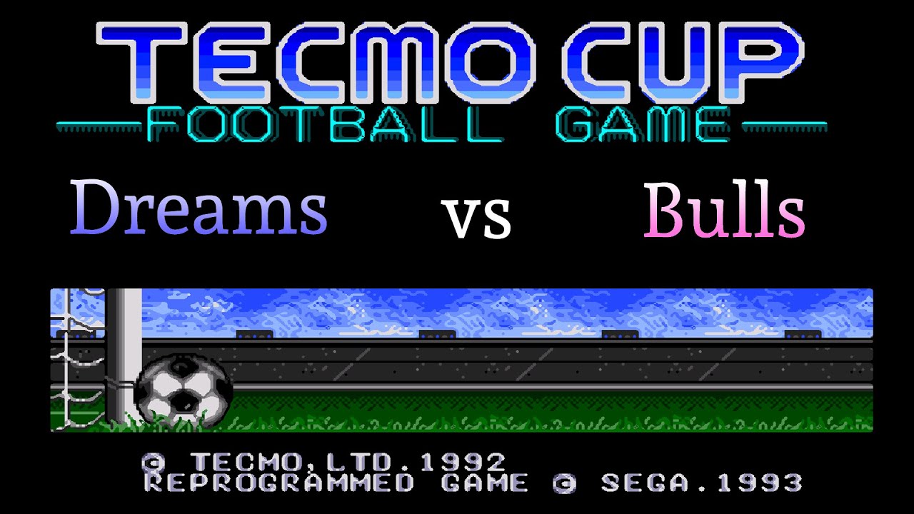 Tecmo Cup Football Game ~Dreams Vs Bulls~
