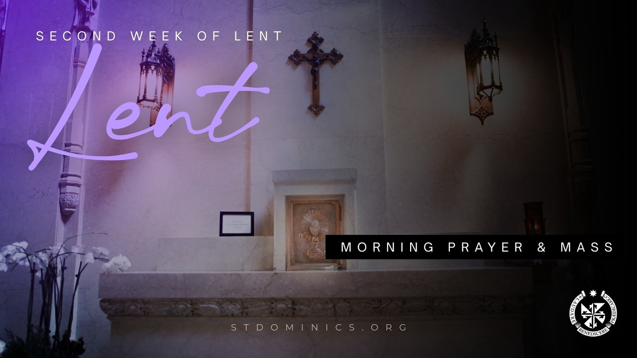 3/6/26 Friday | 7:15 Prayer & 8:00 Mass