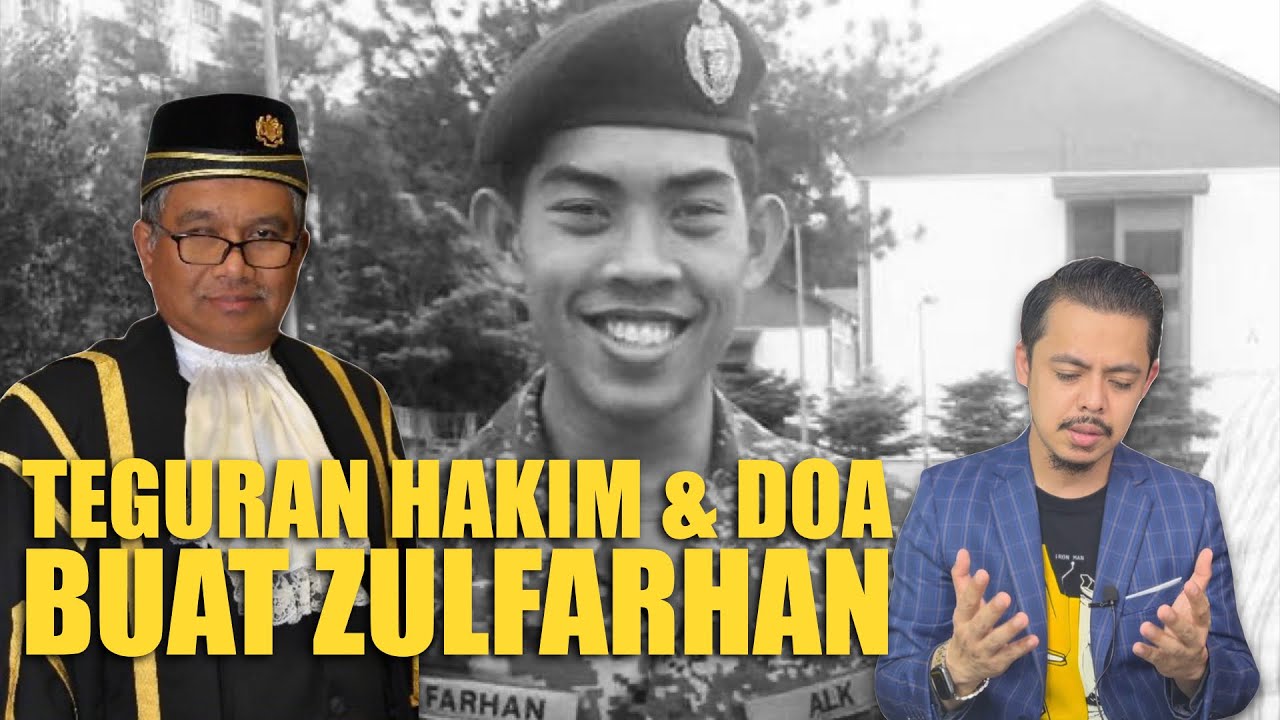 TEGURAN HAKIM & DOA BUAT ZULFARHAN