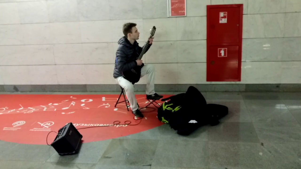 Sting - Shape of my heart (cover), the music in the metro.