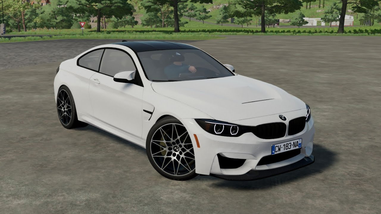 BMW M4 - Farming Simulator 2022 [FS 22 LS 22 Fast Luxury Car Mod]