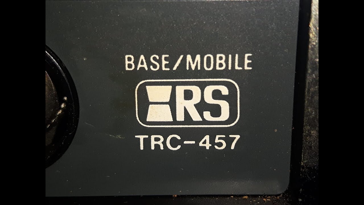 Realistic TRC-457 Trouble shooting and repair   PART-1