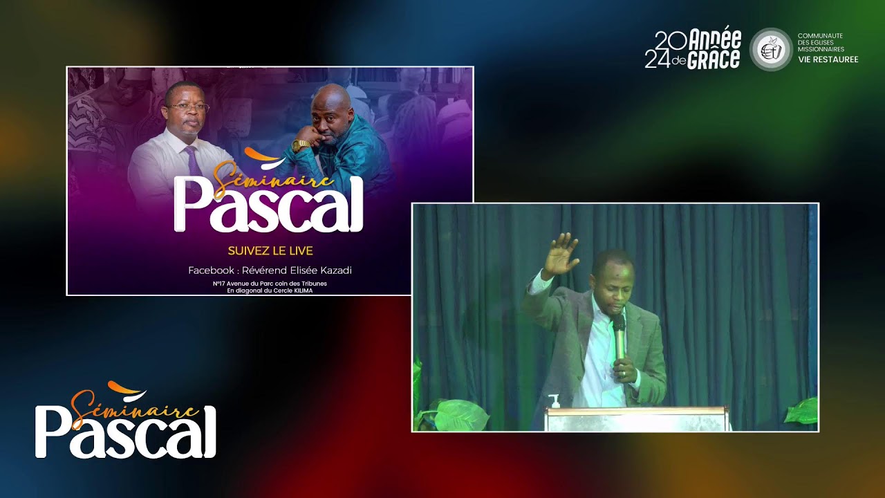 SEMINAIRE PASCAL JOUR 1