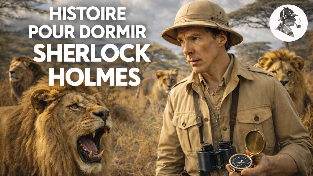 HISTOIRE POUR DORMIR — SHERLOCK HOLMES 🦁 | LA MÉNAGERIE ROYALE | LONDRES | VOIX HOMME