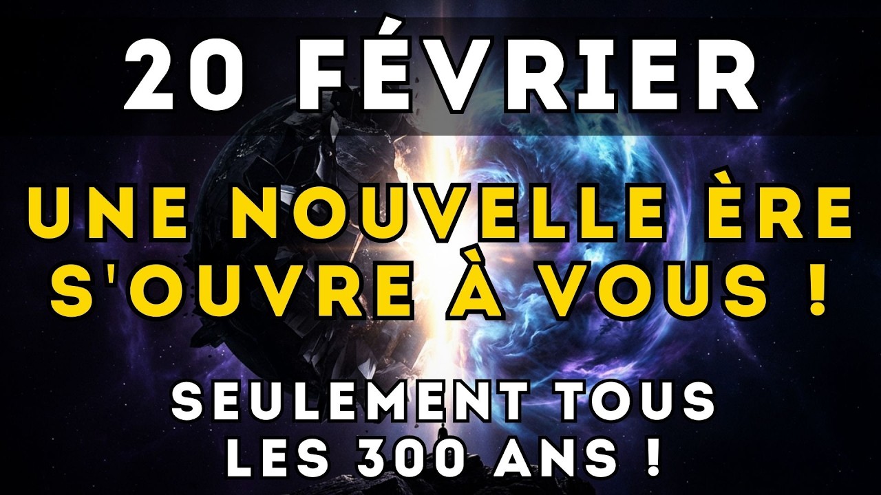 20 FÉVRIER : Le JOUR qui change votre VIE (Inédit depuis 300 ANS !)