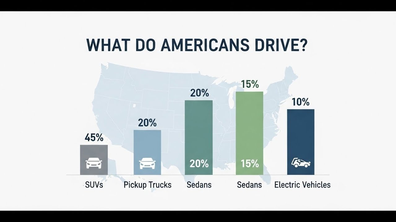 Top Selling Cars in America 2025 🇺🇸 | Most Popular Vehicles Revealed!