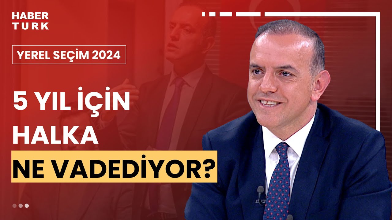 CHP Sancaktepe Adayı Alper Yeğin Habertürk'te | Yerel Seçim 2024 - 17 Mart 2024