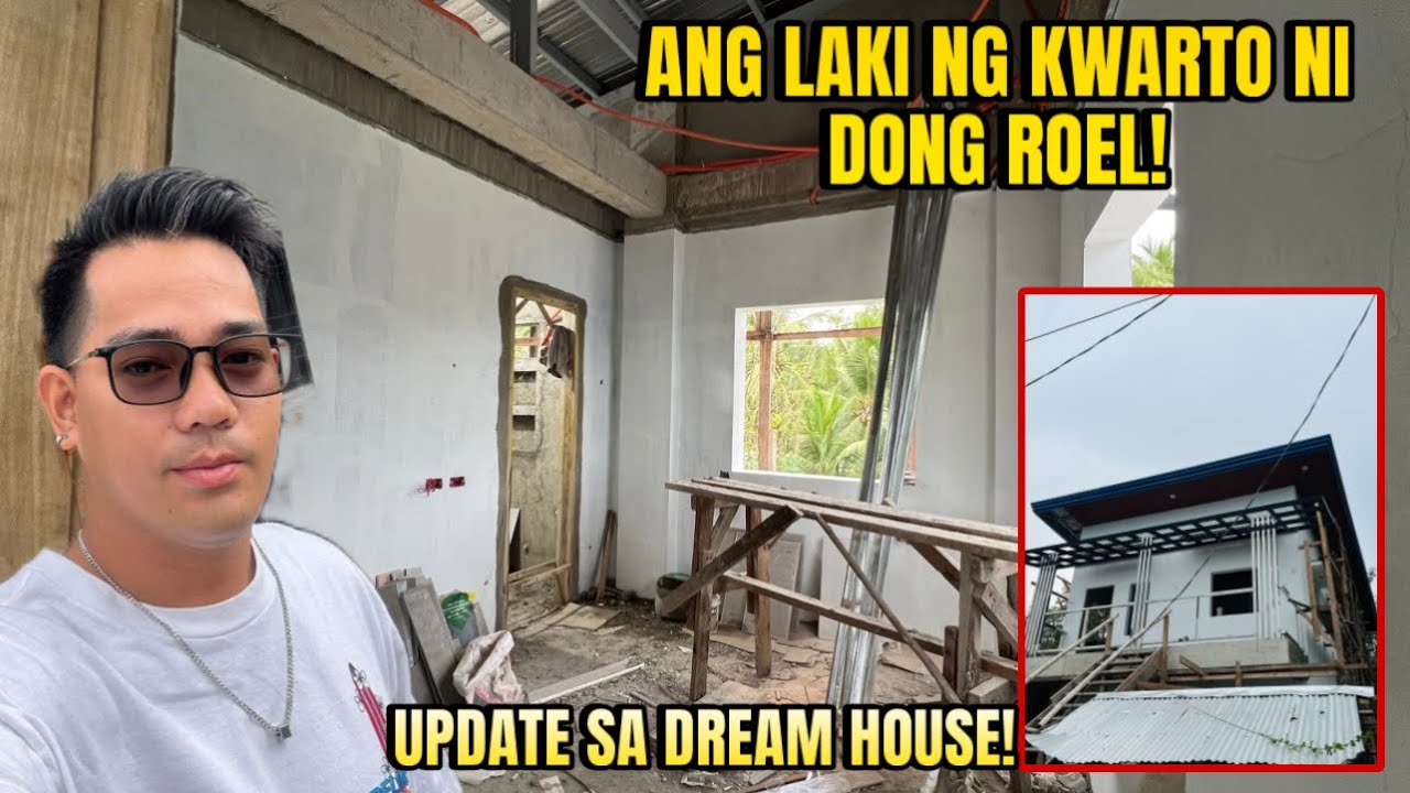 UPDATE SA DREAM HOUSE! ANG GANDA NG CR NI DODONG ROEL! 