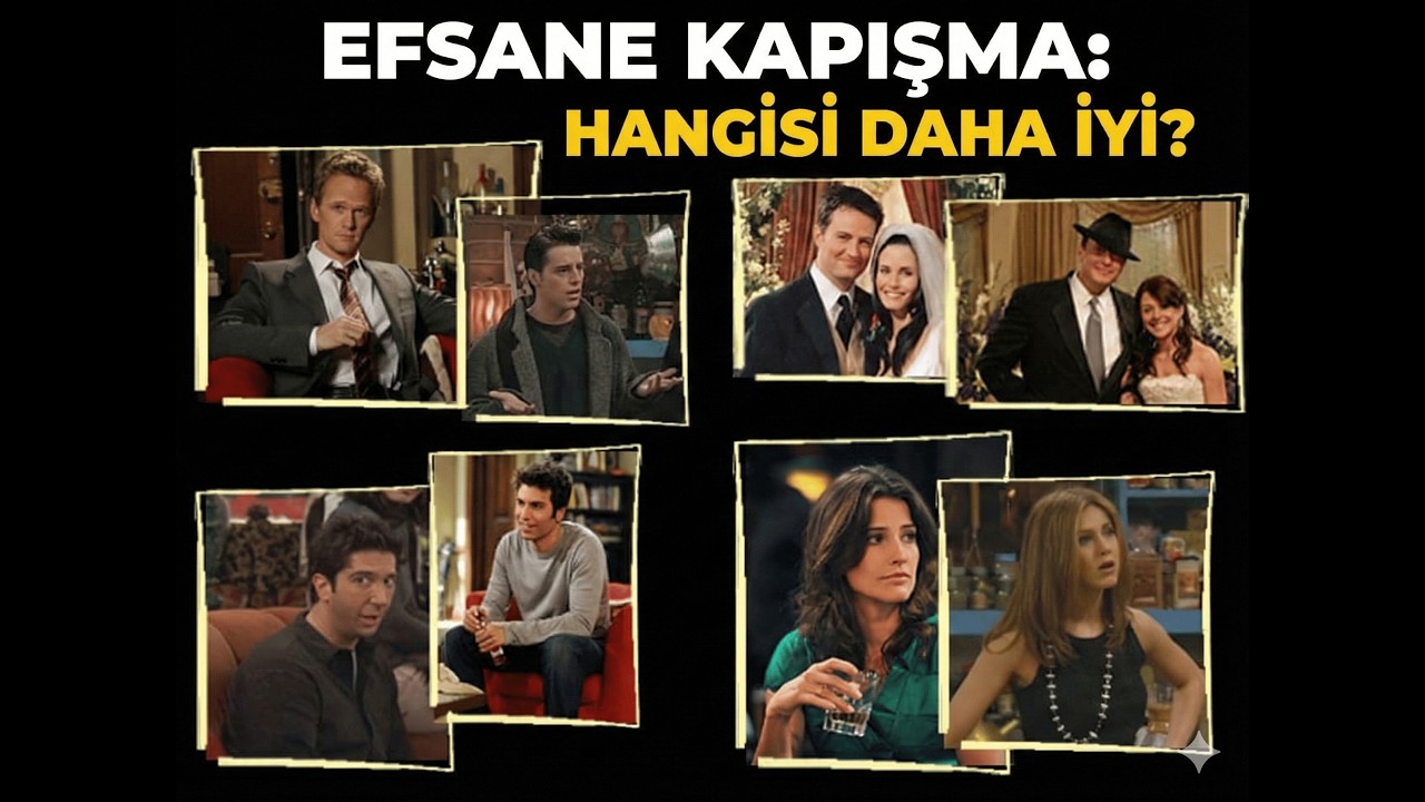 Friends mi yoksa How I Met Your Mother mı? Hangi Taraftasınız?