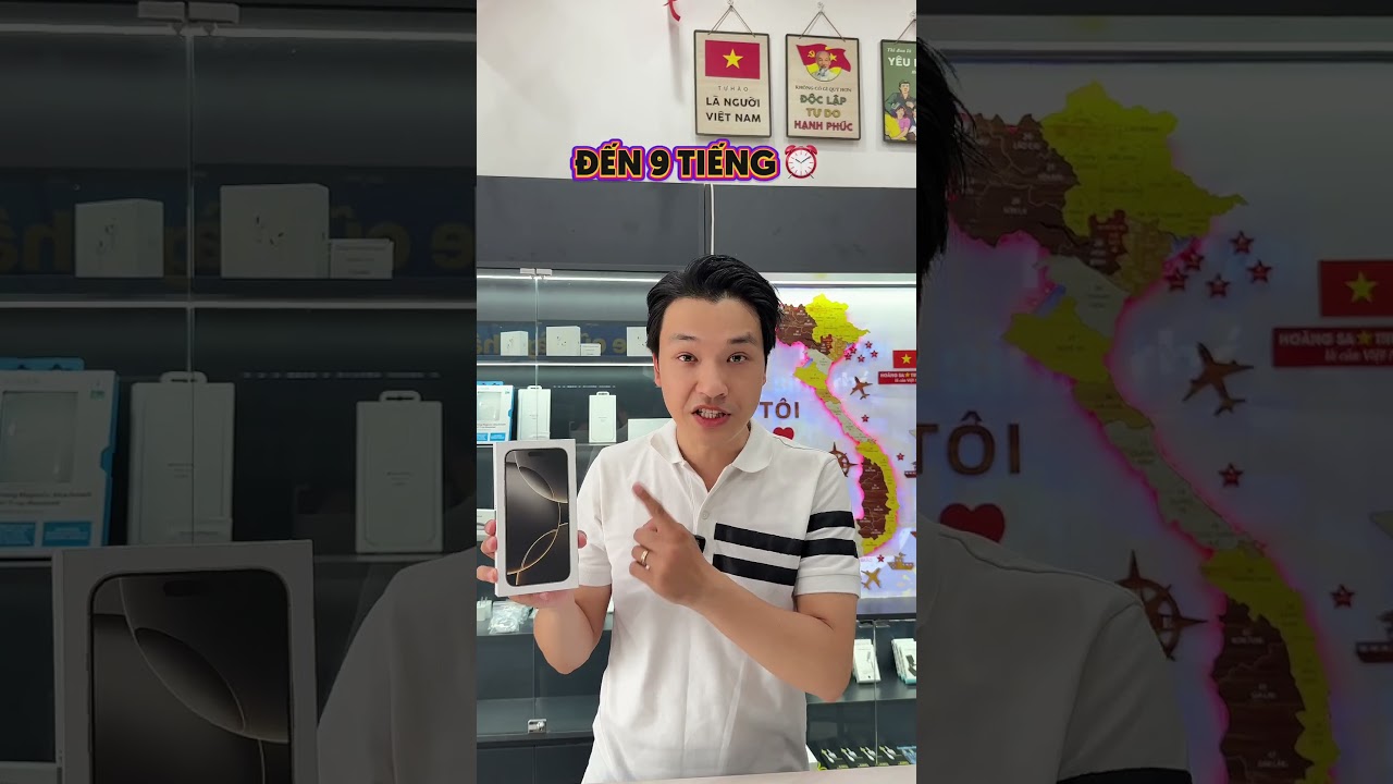 🙅 Đừng sợ 16 Prm qu&aacute; to !!! 📣📣 #techone #smartphone #iphonegiare #iphone #16promax