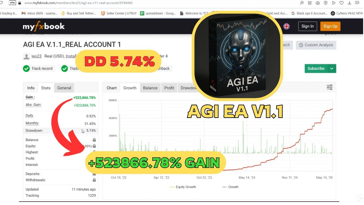 AGI EA MT4 &ndash; No DLL | Smart & Adaptive Forex Trading Bot