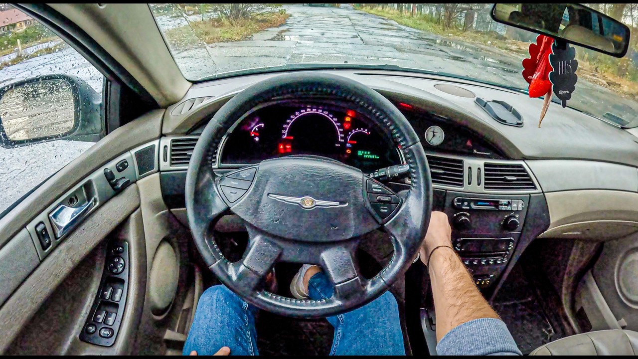 2003 Chrysler Pacifica (3.5 i V6 24V AWD 253 hp) | POV Test Drive #2264 Joe Black