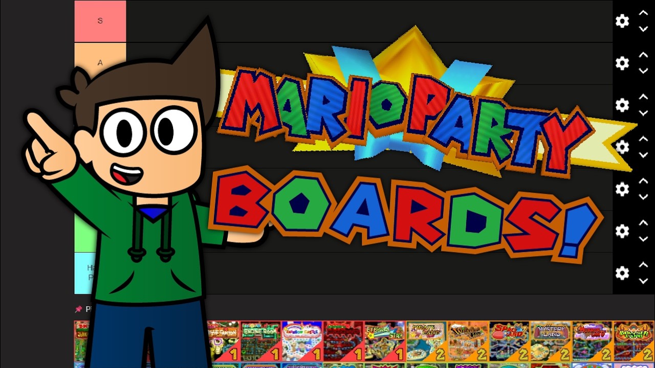 I Rank the Mario Party 1 Boards!!!