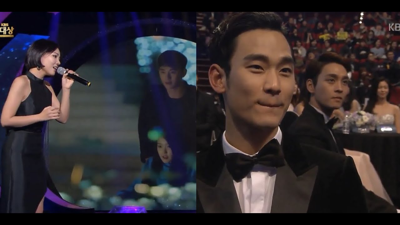 Kim Soo Hyun's reaction on Baek Seung Chan & Cindy (IU) scene FULL | ALi - Two Of Us Live