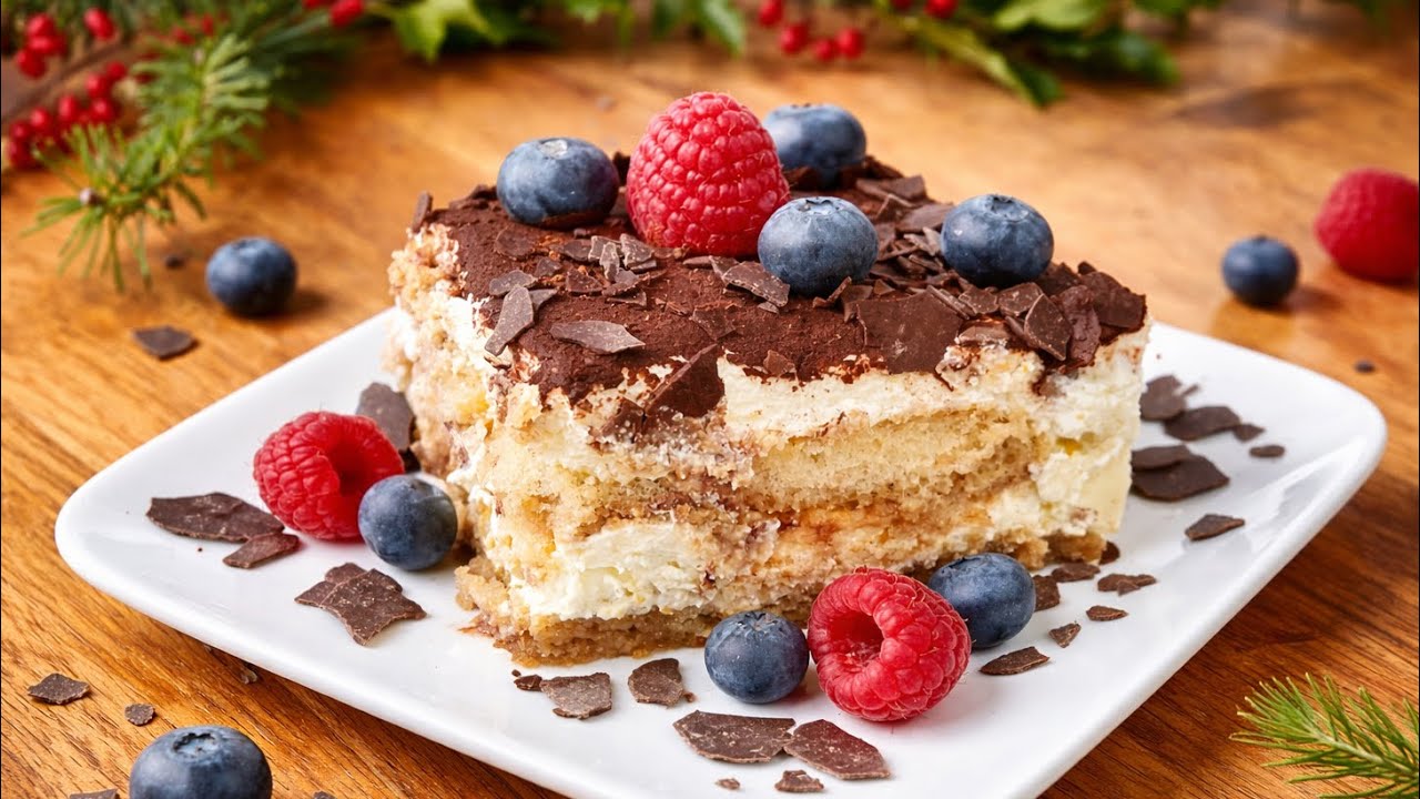 Einfach & Schnell Tiramisu Rezept, ohne Ei | No-Cook Eggless Tiramisu  Recipe