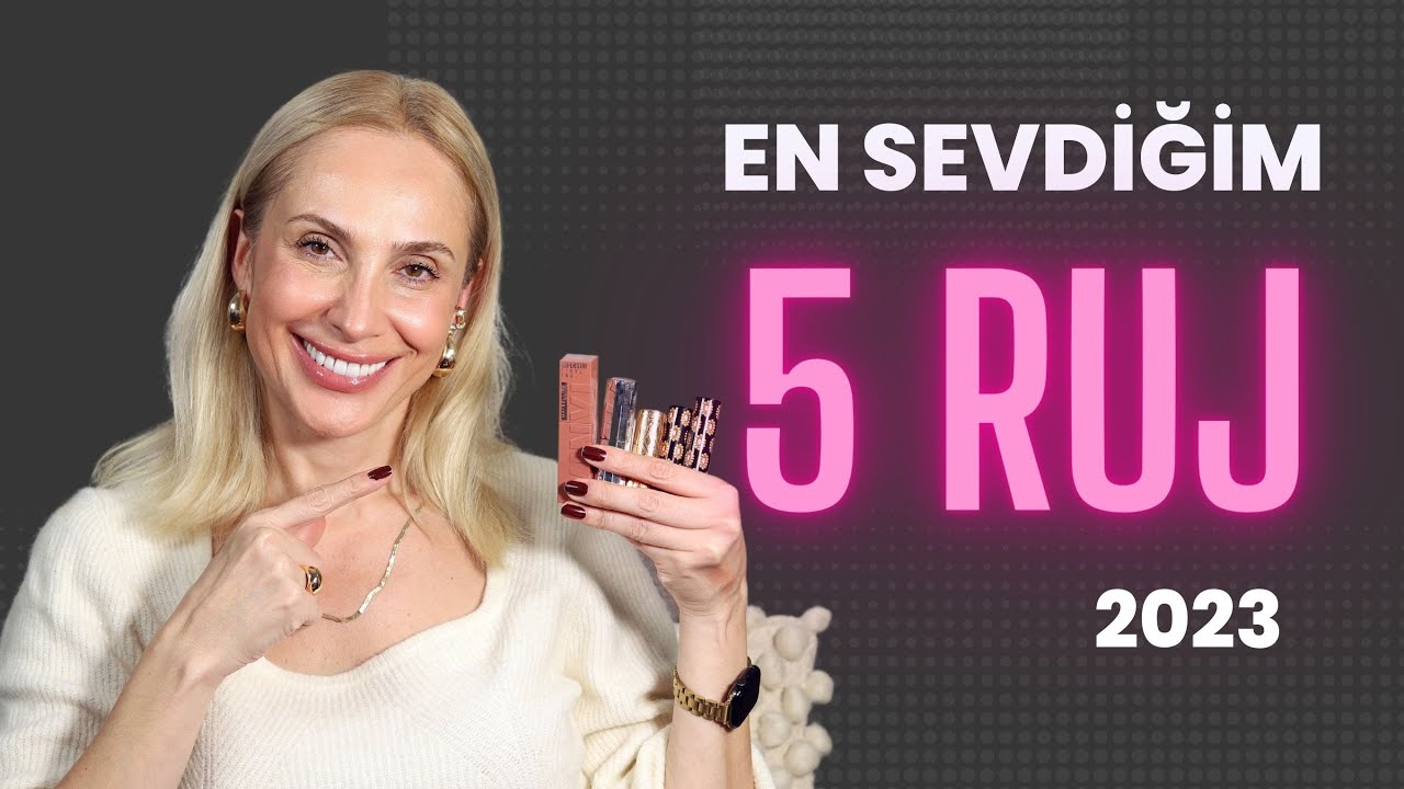 En Sevdiğim 5 Rujum 2023 | Sebile Ölmez