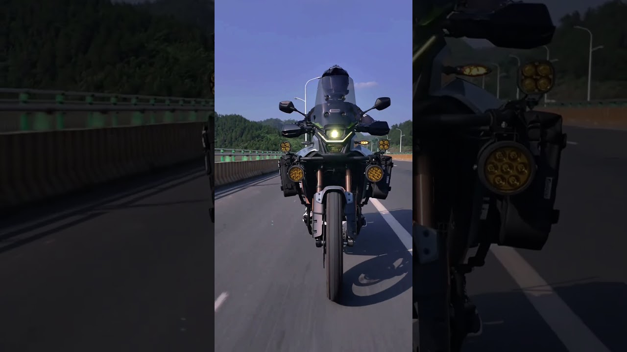 Actual Engine Sound of CF 450mt #cfmoto450mt  #cfmoto#advbike #bmwgsadventure