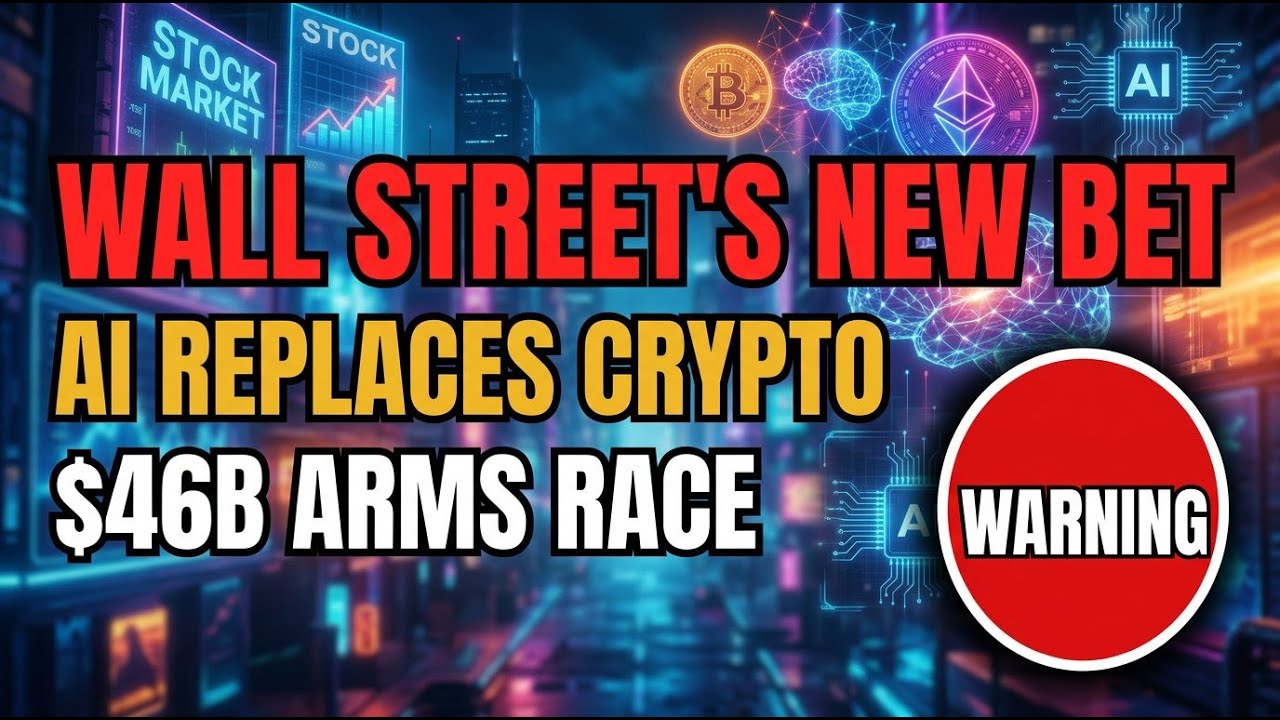 AI Replaces Crypto | $46B Tech Arms Race | Wall Street's New Bet