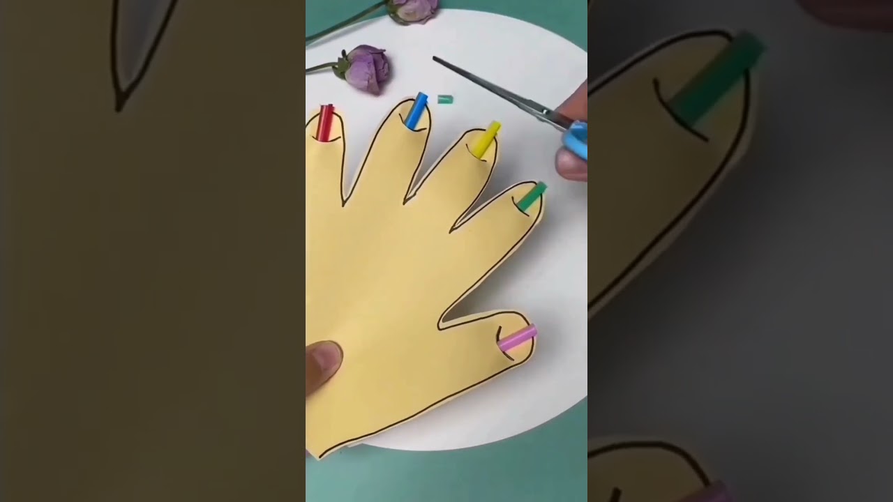 Nails Cutting 💅💅 || Teaching to Children #education #goodhabits #children