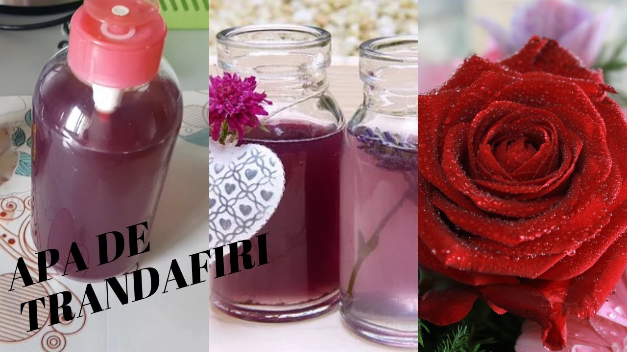 Reteta naturala de apa de trandafiri- Demachiant, tonic sau serum