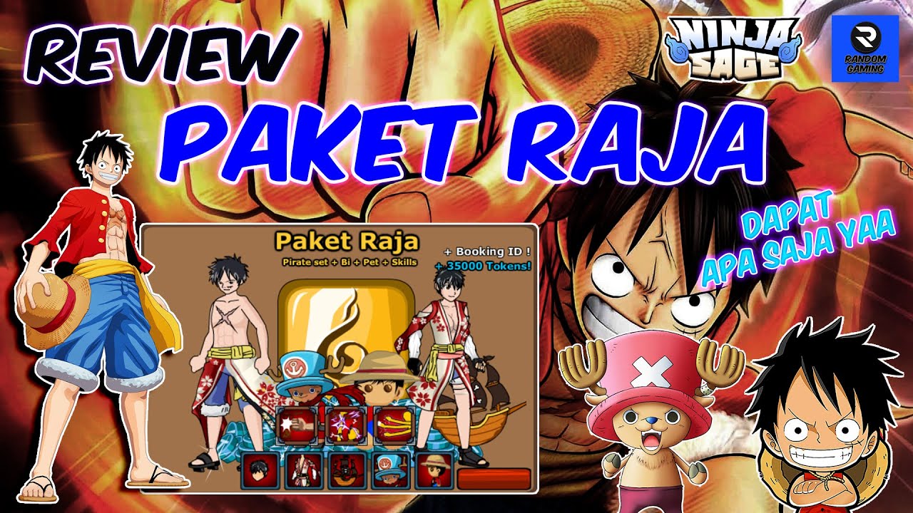 Ninja Sage - Review PAKET RAJA, Di Jual Kembali. Dapat apa aja ya ??