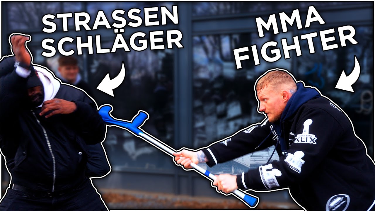 Wie gefährlich ist 1 MMA-Fighter AUF KRÜCKEN?