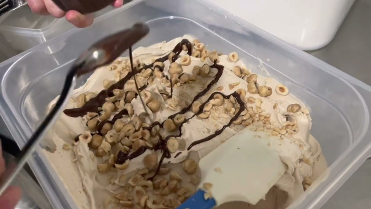 Gutes italienisches Eis! Heute Gianduia Eis 🍦