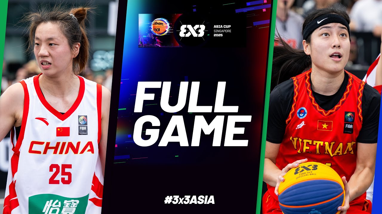 China 🇨🇳 vs Vietnam 🇻🇳 | Women Quarter-Finals | FIBA 3x3 Asia Cup 2025 | #3x3Basketball