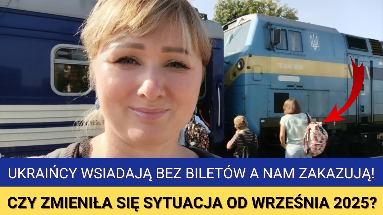 Дніпро OBŁADOWANE POCIĄGI Z UKRAINY. Rygorystyczny Ukrainiec vs bardzo miła Ukrainka :0