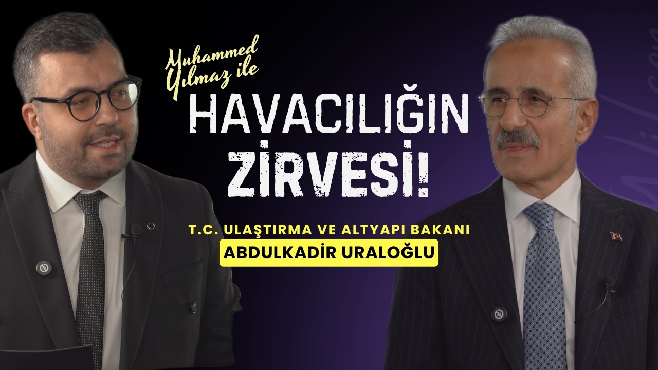 ULAŞTIRMA BAKANI ABDULKADİR URALOĞLU ESENBOĞA HAVALİMANI'NDA KONUĞUMUZ OLDU!