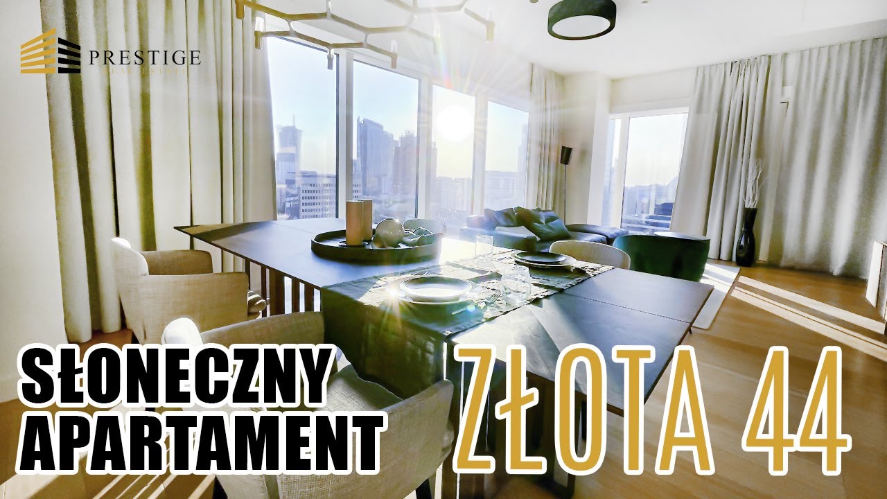 Luksusowy apartament na wynajem ZŁOTA 44 133mkw | TOUR 4K | PRESTIGE REAL ESTATE oferta 57493
