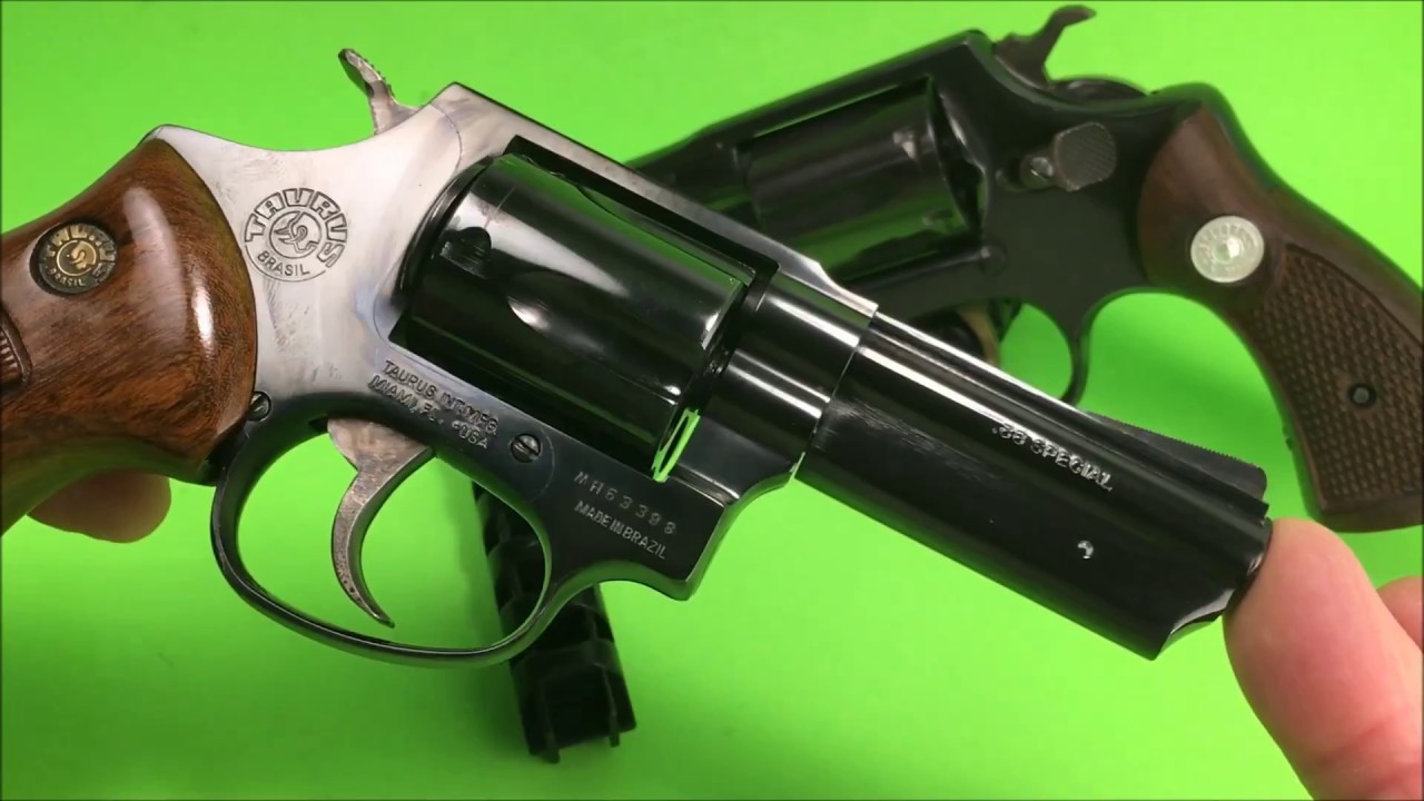 Пара револьверов Taurus .38 Spl., модели 85 и 82.