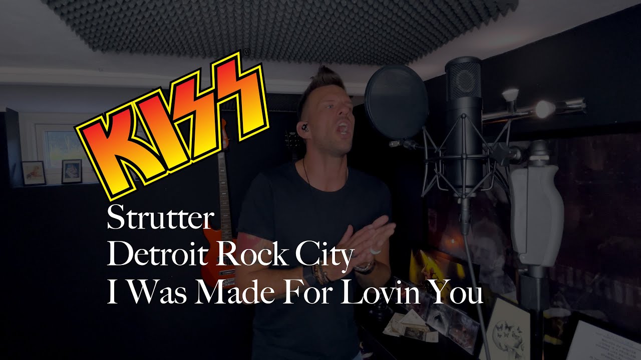 Kiss Medley (Strutter, Detroit Rock City, I Was Made For Loving You) - Vocal cover by Peter Halldén