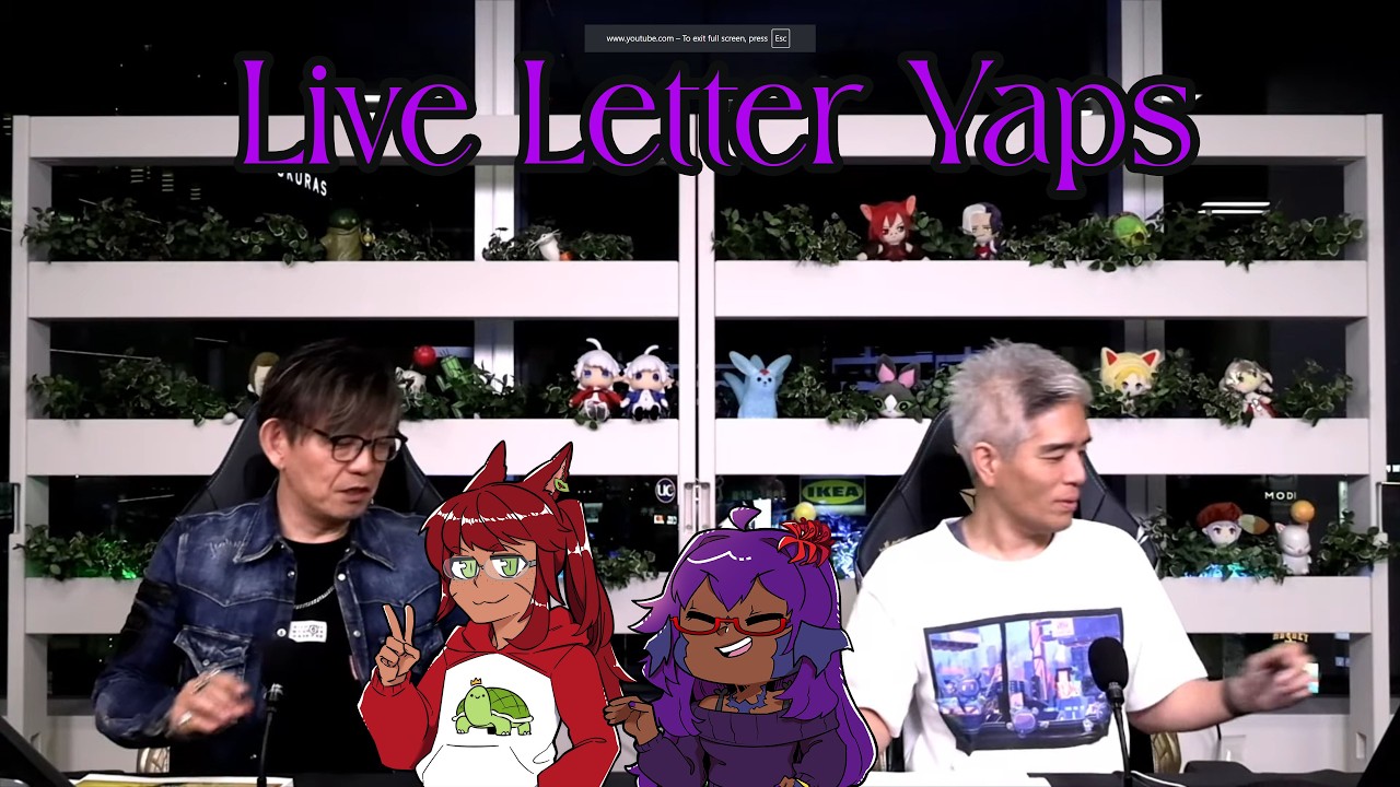 Live Letter Yaps w/Saku & Aura