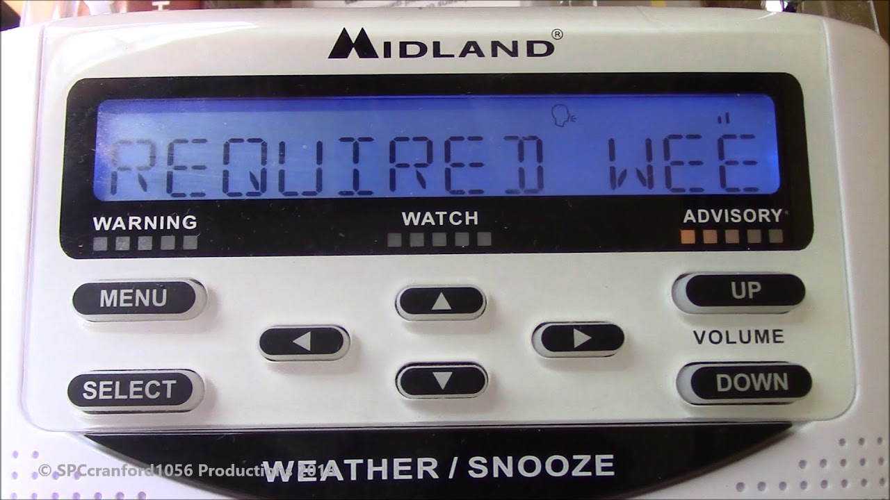 WXM60 Required Weekly Test (EAS #1,694) May 2, 2018
