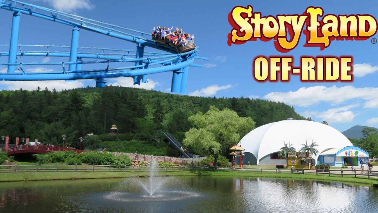 Story Land Off-Ride Footage (2021), New Hampshire Children's Theme Park | Non-Copyright