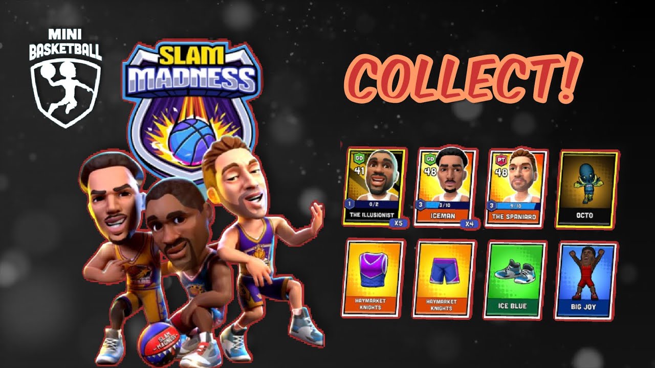 Mini Basketball - Slam Madness Season Collect! (Free Pass/Gold Pass)