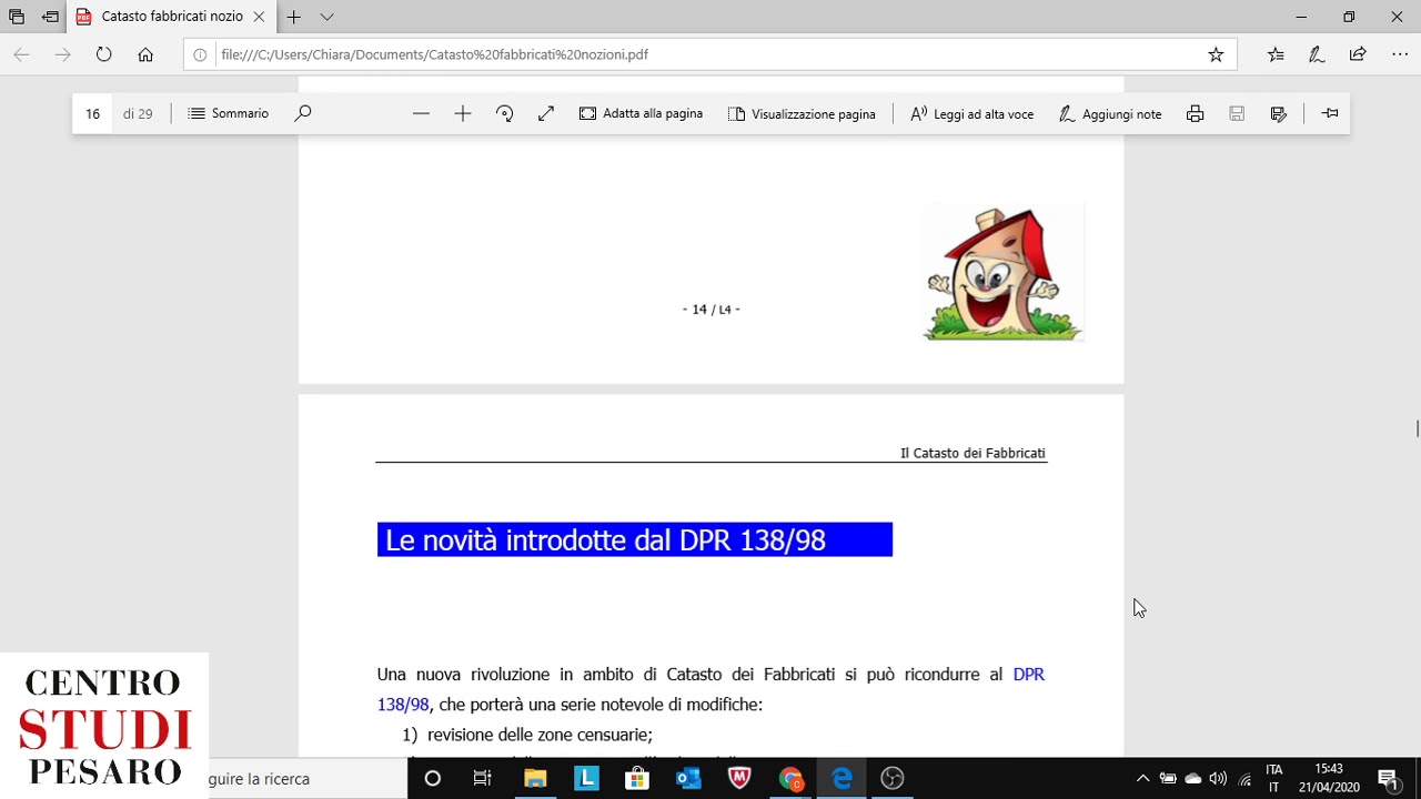 ESTIMO V - 23/04/2020 - 