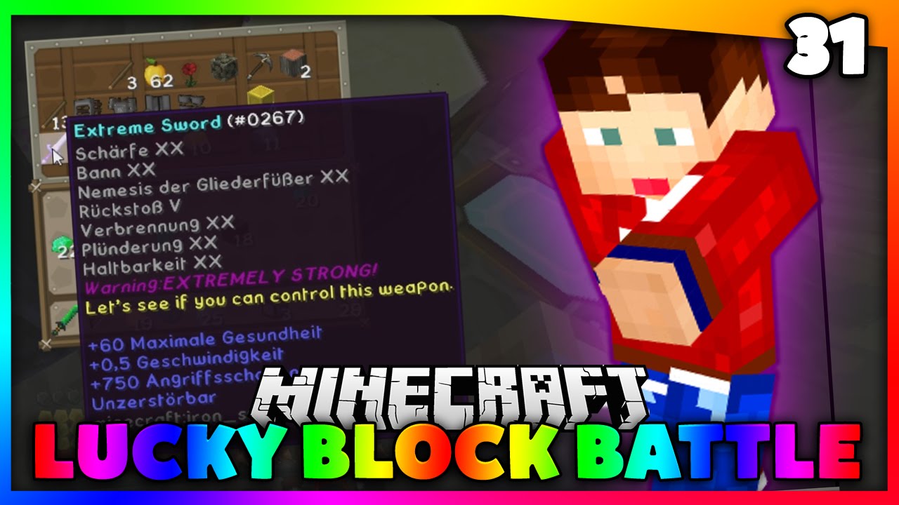 OP EXTREME SWORD!! | Lucky Block Battle 2