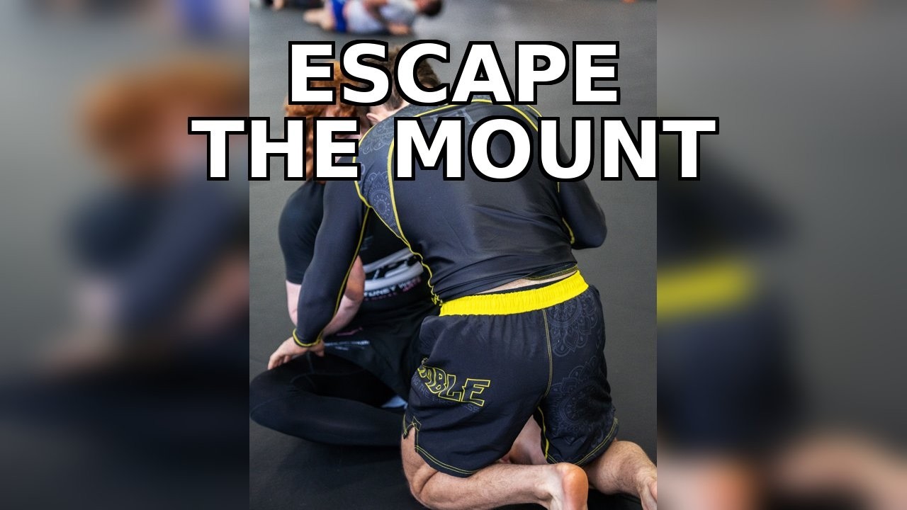 The Only 3 Mount Escapes You Need in BJJ