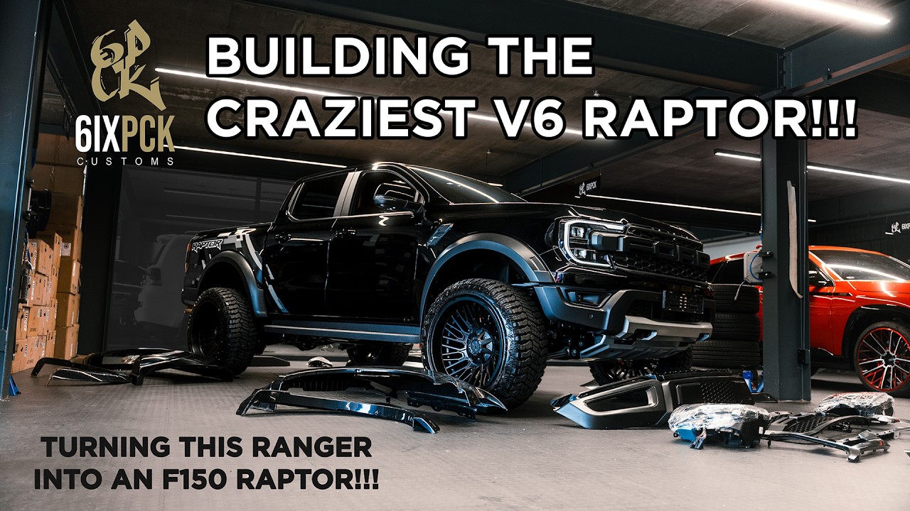 МЫ ПРЕВРАЩАЕМ ЭТОТ RANGER RAPTOR В F150 RAPTOR! ПЕРВЫЙ В ЮАР?! | РАСПАКОВКА КОМПЛЕКТА