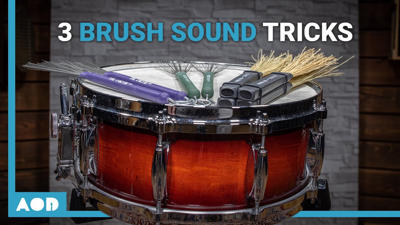 3 Brush Sound Tricks Every Drummer Can Use