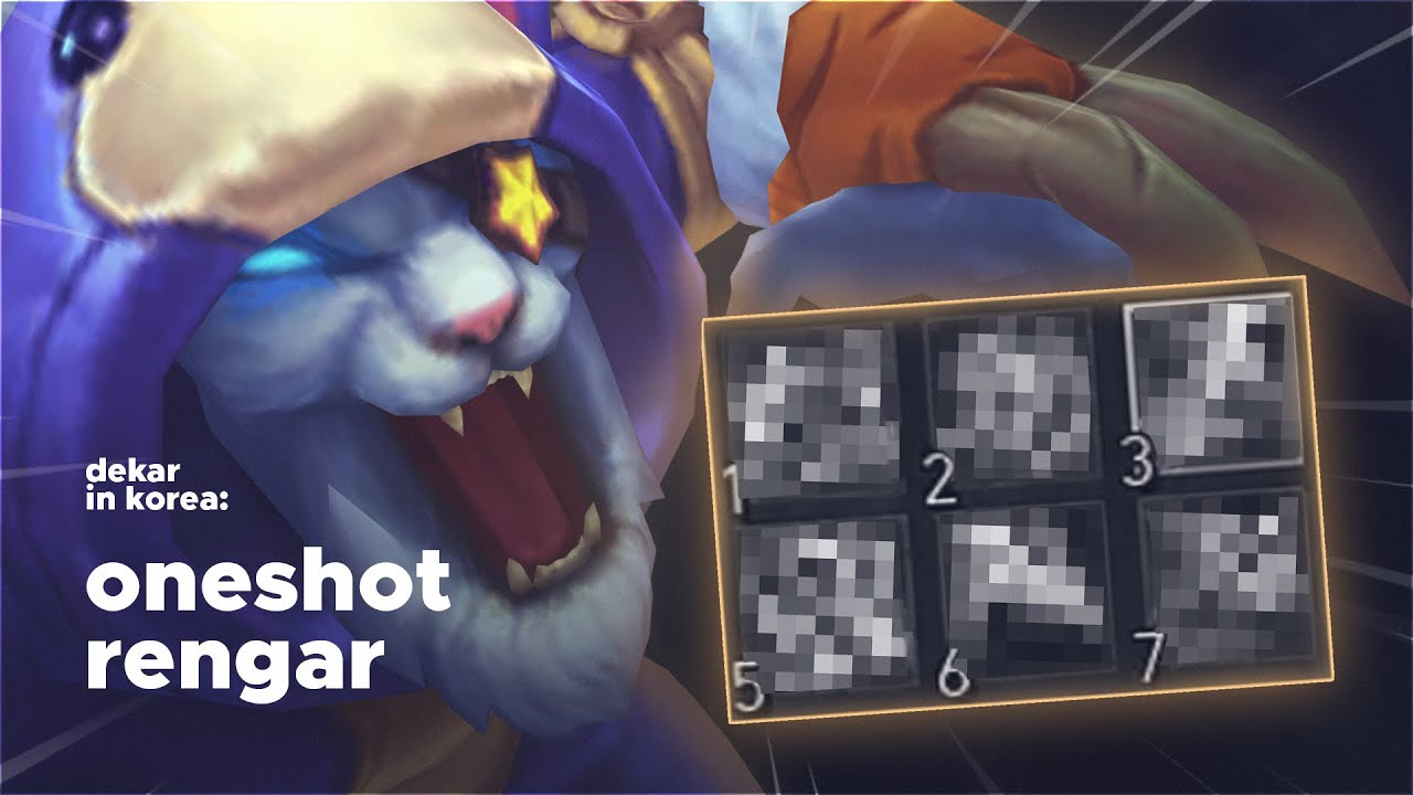 KOREA Was NOT Ready For My *ONESHOT* RENGAR Build...