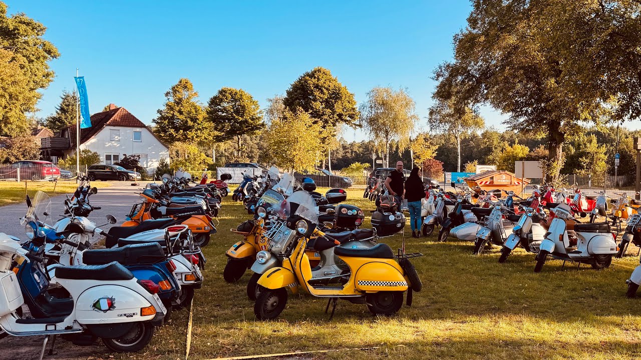 Vespa Heidetreffen 2025 beim VC-Celle