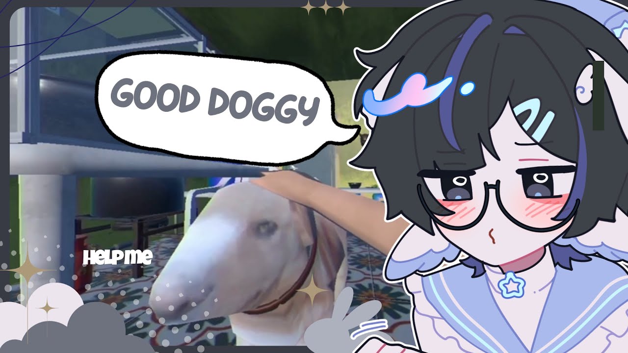 【Gaming】 The village is cursed?? ..Yeah hang on I'm petting the dog right now ଘ( &bull;̯́ ₃ &bull;̯̀)💙✨