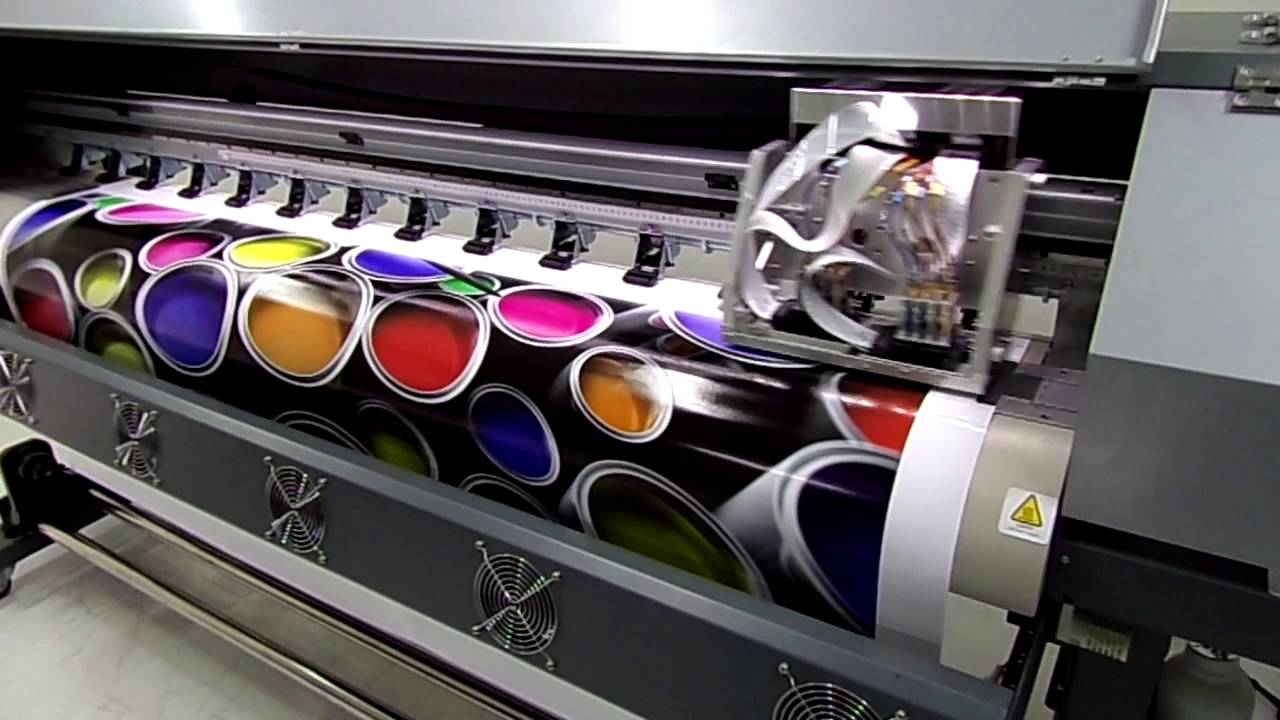 Plotter de Impress&atilde;o eco solvente Compact ECO 1802S - 4 passes