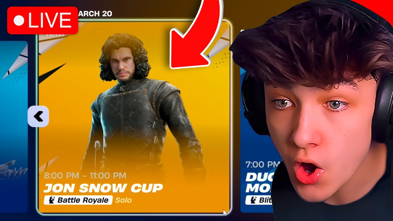 🔴LIVE! - $20,000 NEW SEASON TOURNAMENT! (Fortnite)