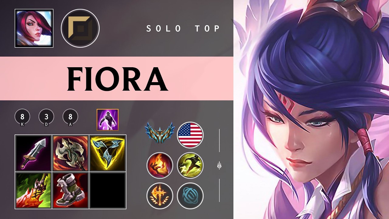 Fiora Top vs Zaahen - NA Challenger Patch 26.03
