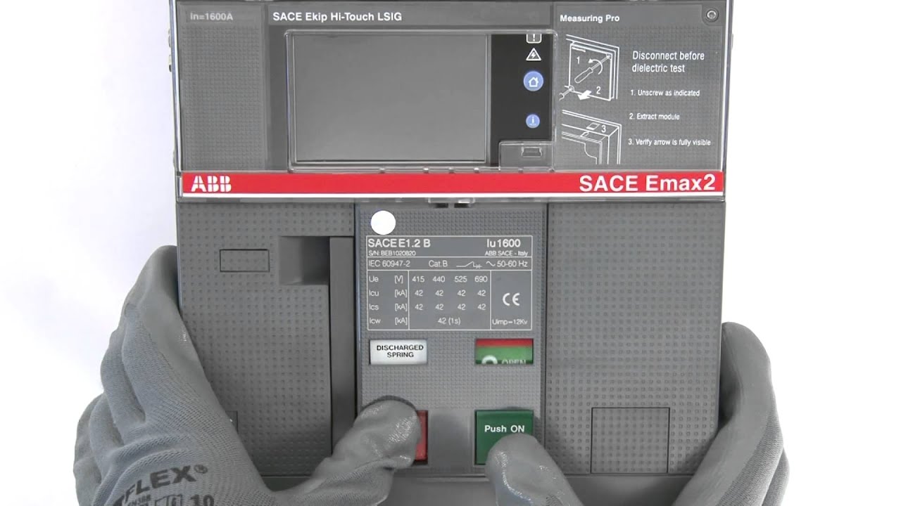 SACE Emax 2 -Safety operation for fixed version for E1.2